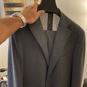 SuitSupply Dark Grey Traveller Suit